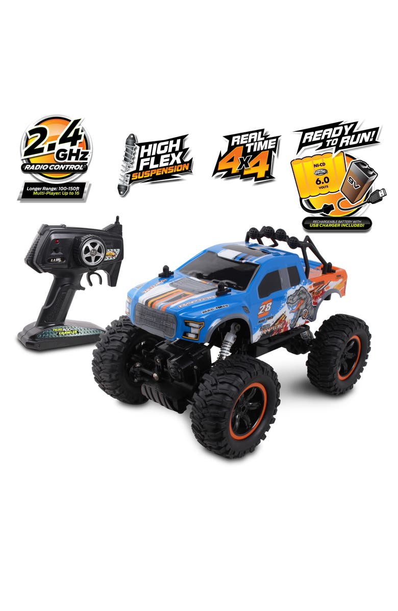 Mean Machines Rock Crawler Rc Ford F150 Raptor Remote Controlled, Alternate, color,