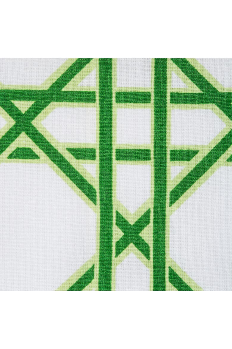 Cane Print Napkin Set/4, Alternate, color, Green Cane