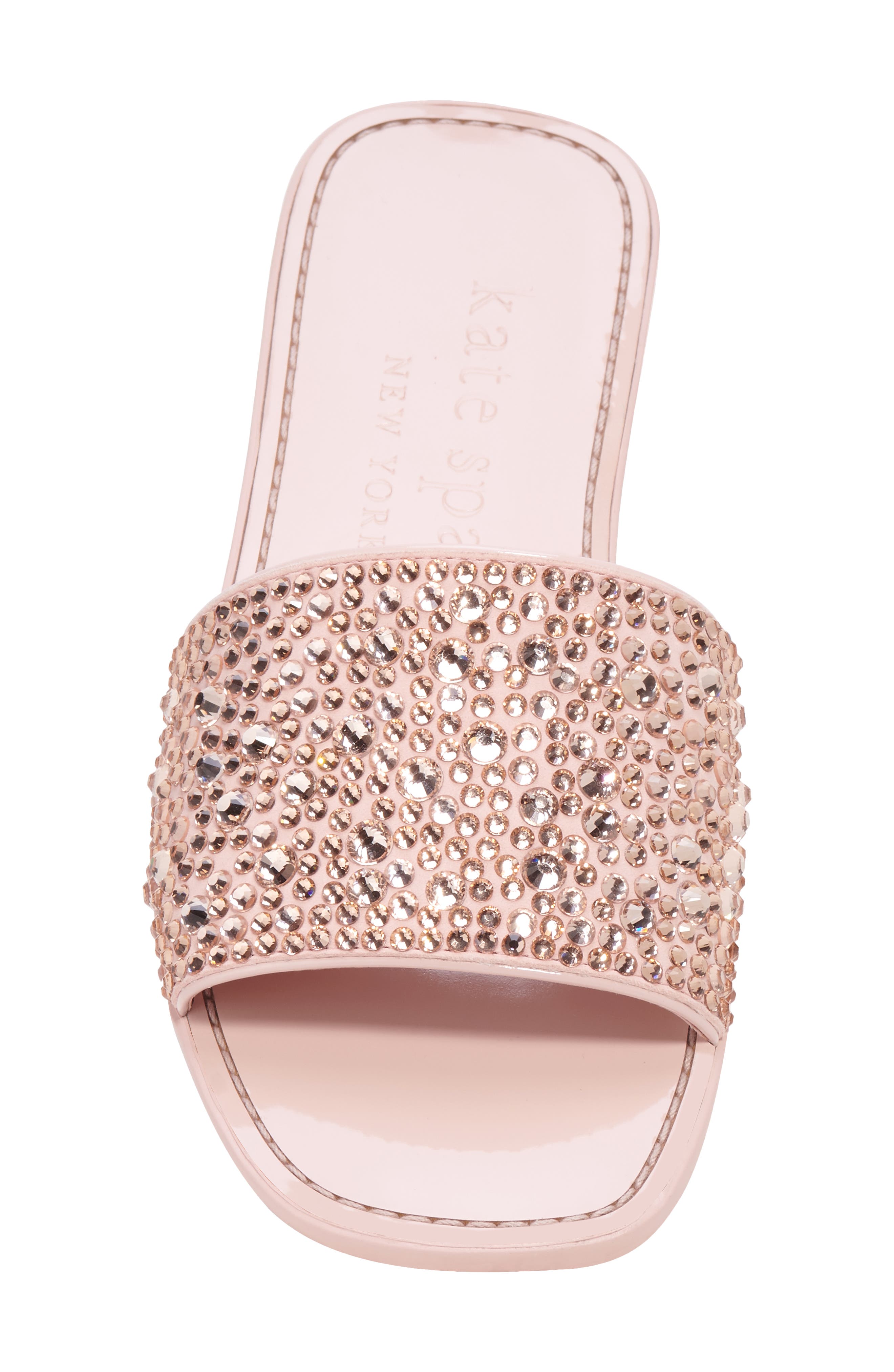 Kate Spade New York all that glitters slide sandal, Alternate, color, Mochi Pink