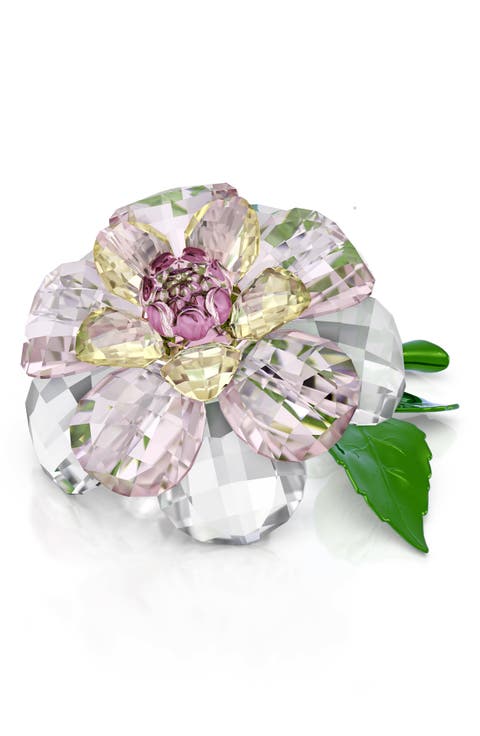 Florere Camellia Crystal Figurine