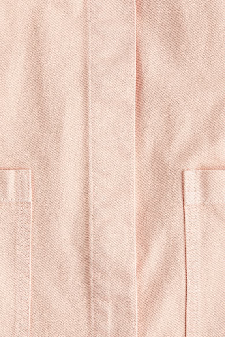 Denim Jacket, Alternate, color, Peach pink