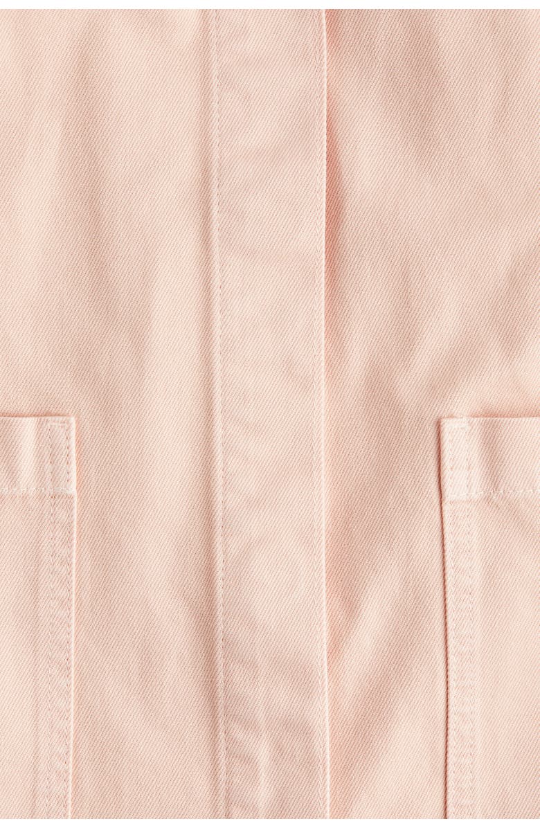 H&M Denim Jacket, Alternate, color, Peach Pink