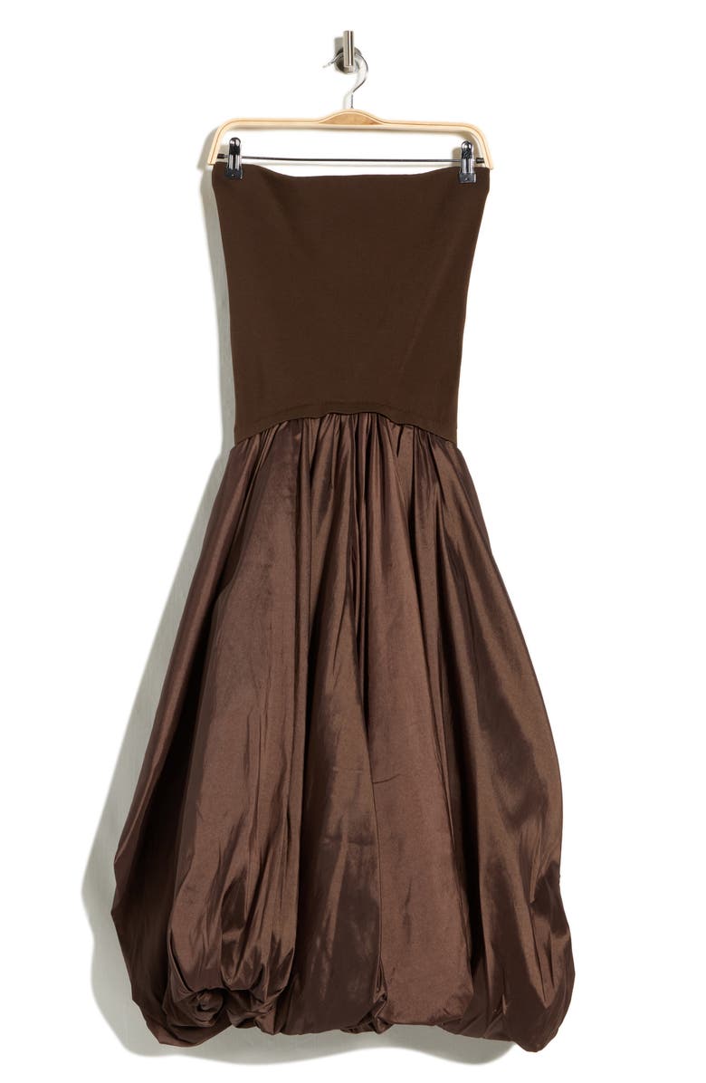 Simkhai Izzy Midi Dress, Main, color, Cocoa
