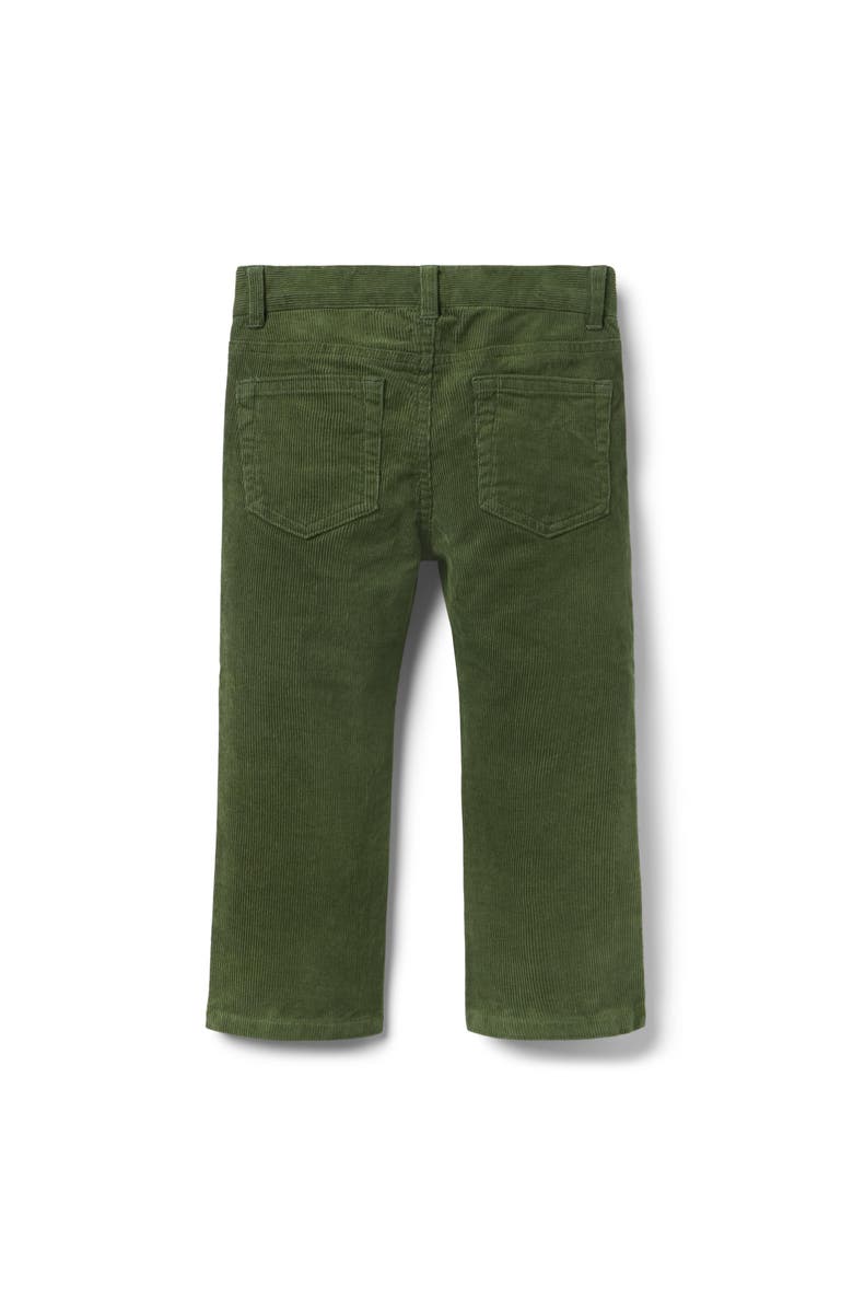 Janie and Jack The Straight Corduroy Pant, Alternate, color, Green