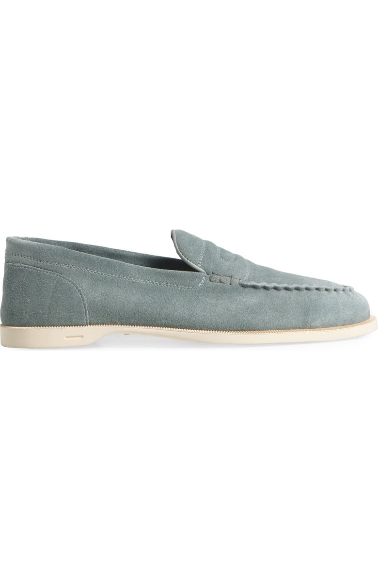 John Lobb Pace Loafer, Alternate, color, Ice Blue