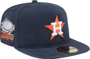 New Era Men's New Era  Navy Houston Astros Championship Side Flag A-Frame 59FIFTY Fitted Hat