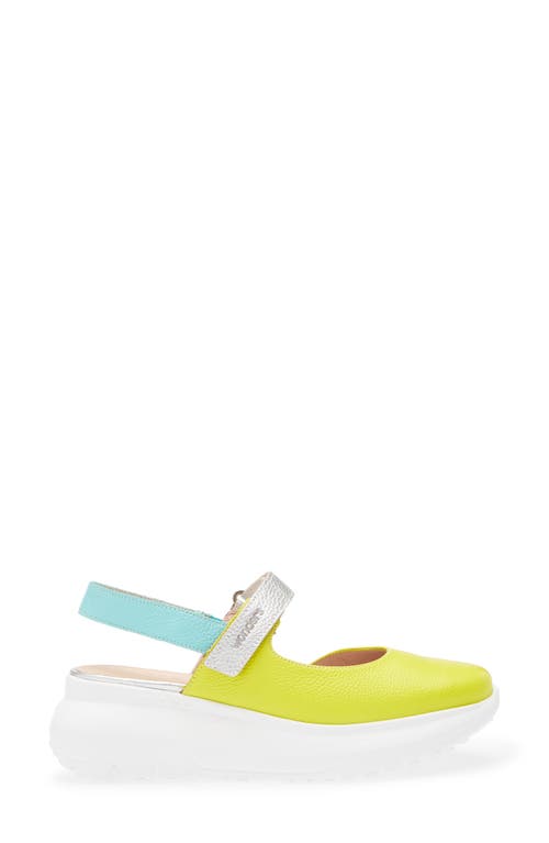 Wonders Zaire Slingback Wedge Sneaker