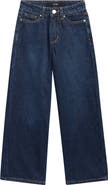 Joe's Jeans Kids' The Mia High Waist Wide Leg Jeans