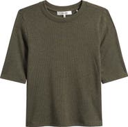 FRAME The Heather Stretch Modal Rib Top