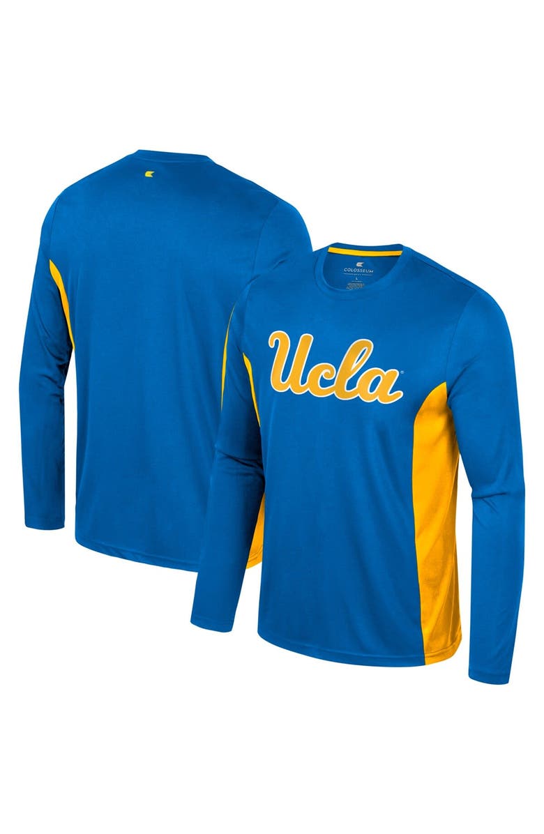 COLOSSEUM Men's Colosseum Blue UCLA Bruins Warm Up Long Sleeve T-Shirt, Main, color, 