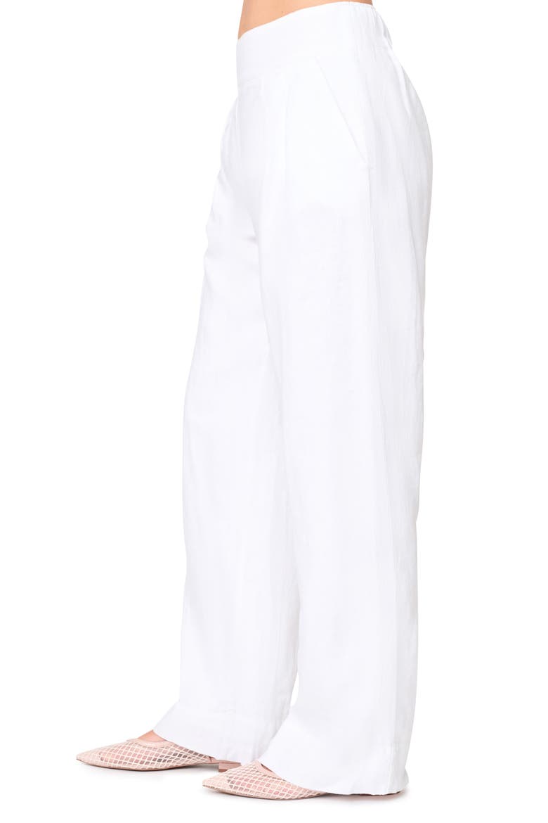 Easy Everyday Cotton Pants, Alternate, color, WHITE