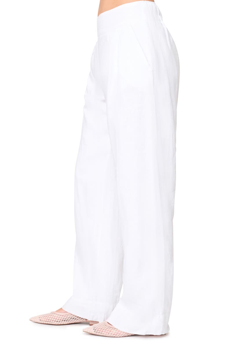 GIBSONLOOK Easy Everyday Cotton Pants, Alternate, color, White