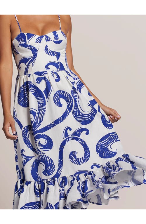 Tori Richard Splash Dance Donna Dress In White