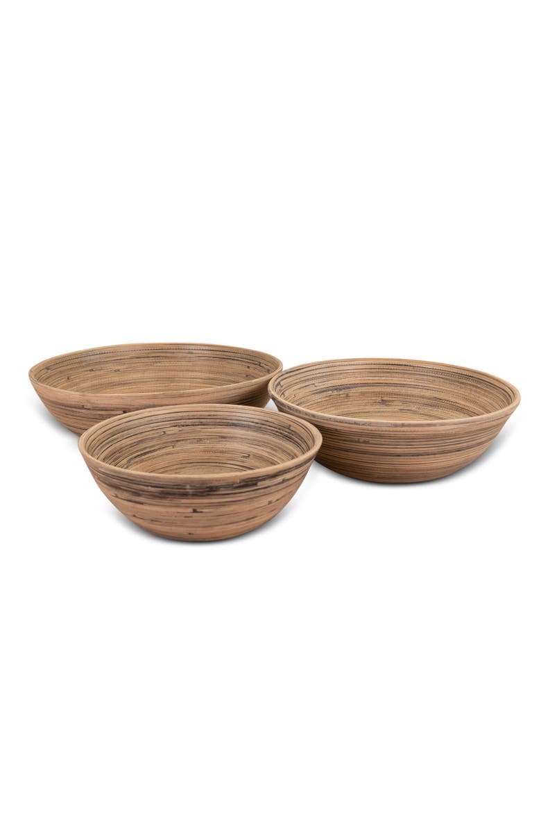 Lexa 3-Piece Bowl Set, 12, 10, 8 Inch, Main, color, Black