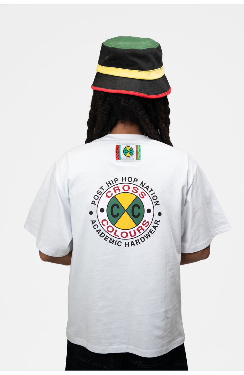 Cross Colours Academic hardwear T-Shirt, Alternate, color, White