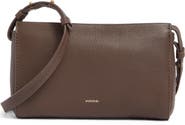 Vince Smyrna Pebbled Leather Wallet on a Strap