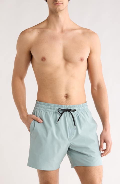 Lido Solid Swim Trunks