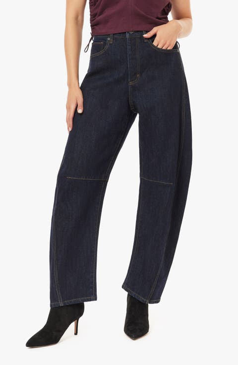 Harper High Waist Crop Barrel Leg Jeans