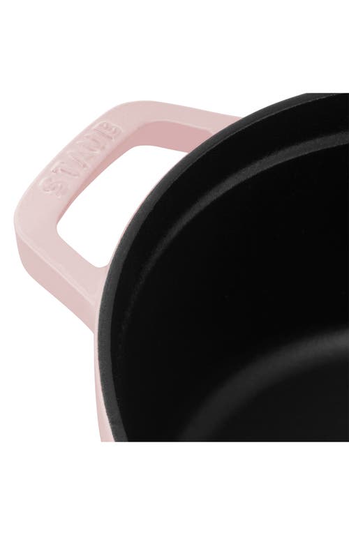Staub 4-quart Enameled Cast Iron Dutch Oven In Pink