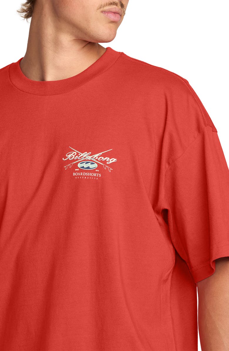 Billabong Crossboards Graphic T-Shirt, Alternate, color, Butter Scotch