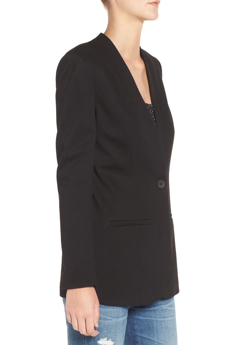 Tribune Blazer, Alternate, color, TRUE BLACK