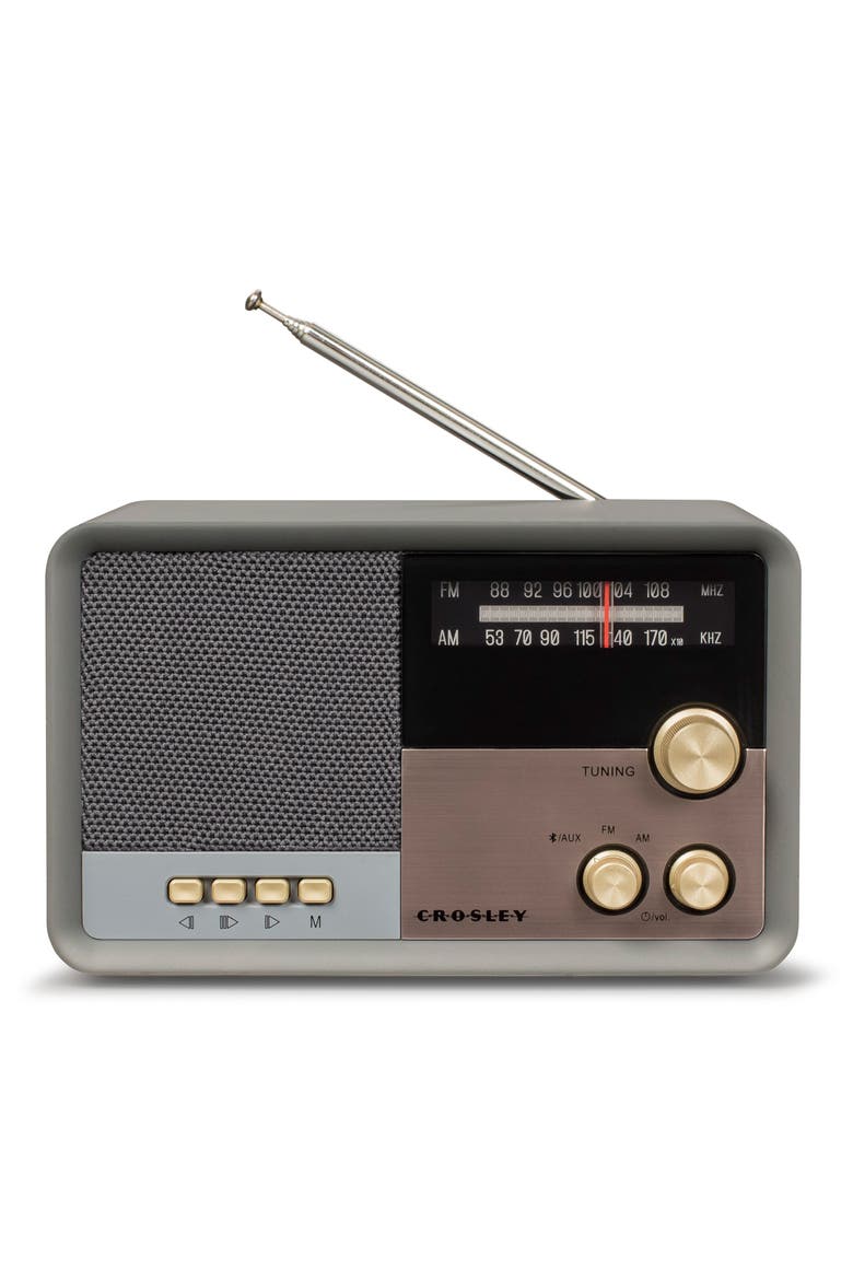 Tribute Bluetooth® Radio, Main, color, CHARCOAL