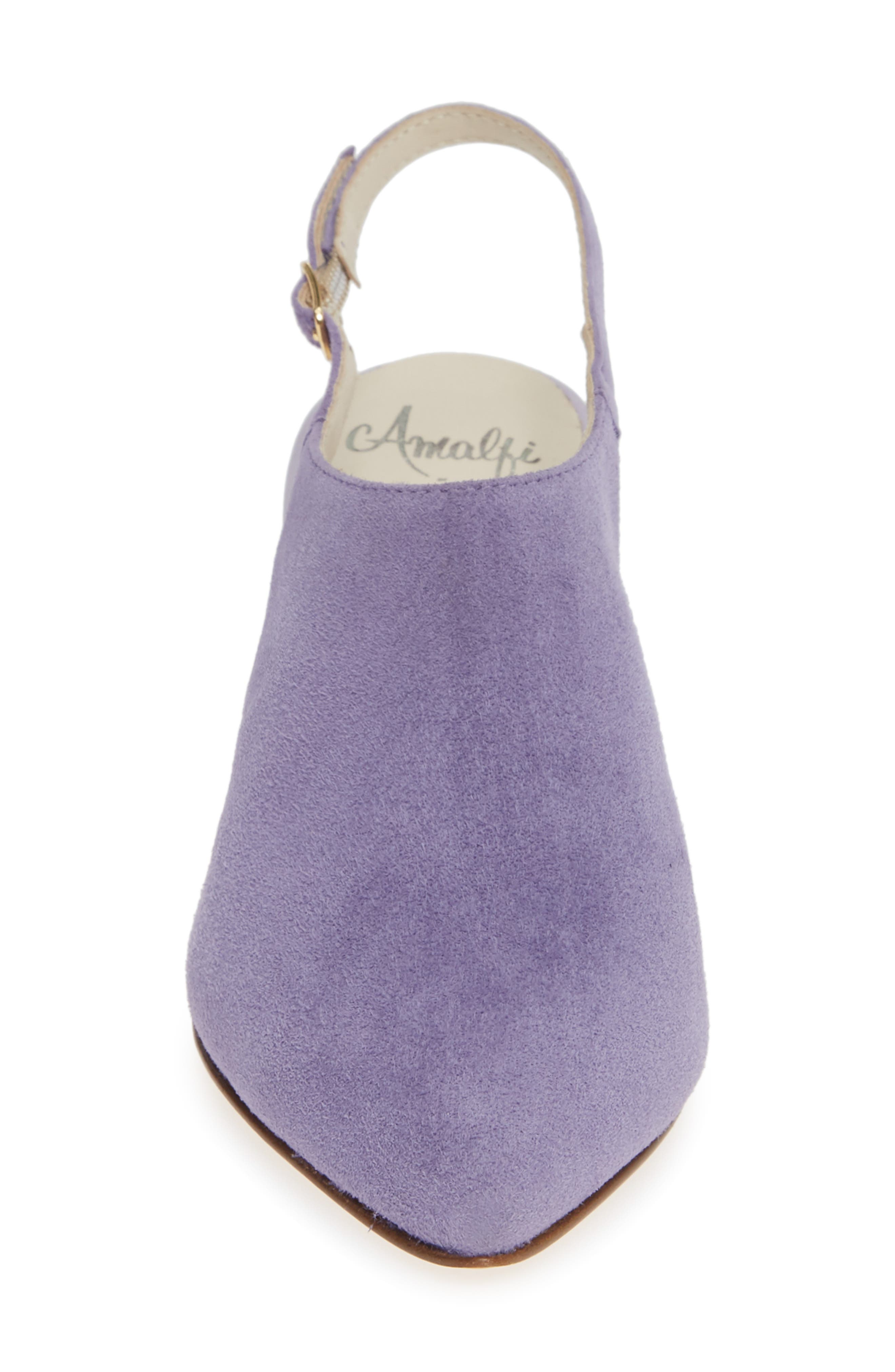 Patrizio Slingback Pump, Alternate, color, LILAC SUEDE