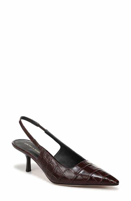 Veronica Beard Cashel Slingback Pointed Toe Pump