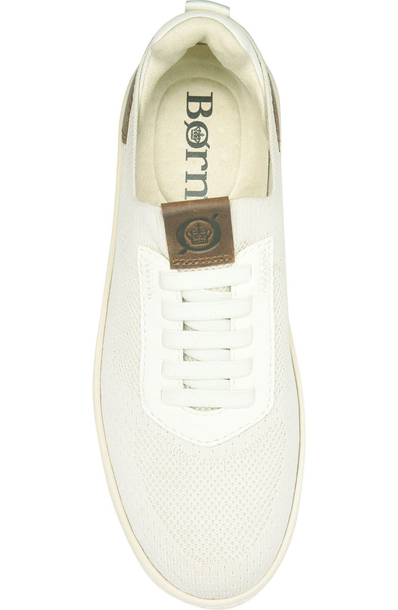 Børn Conrad III Sneaker, Alternate, color, White Knit