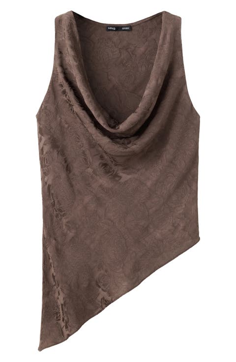 Mara Jacquard Asymmetric Top