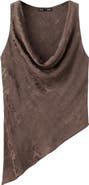 MANGO Mara Jacquard Asymmetric Top