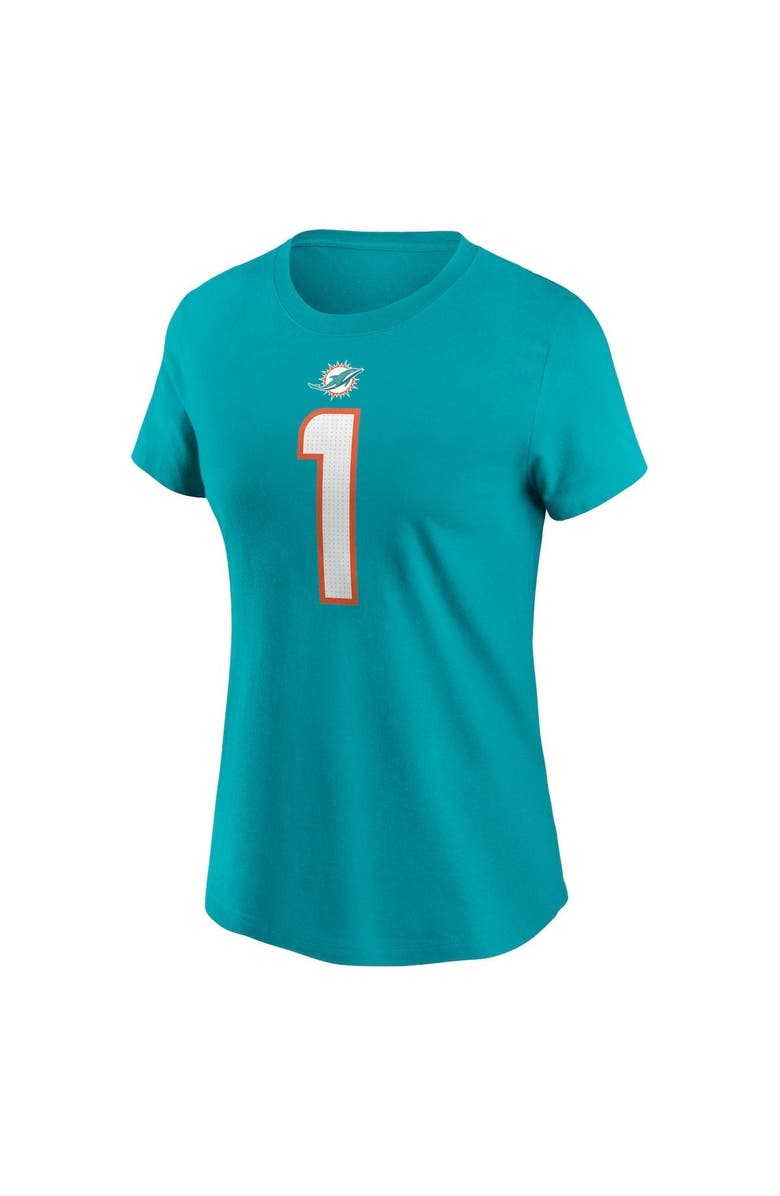 Nike Women's Nike Tua Tagovailoa Aqua Miami Dolphins Player Name & Number T-Shirt, Alternate, color, Aqua