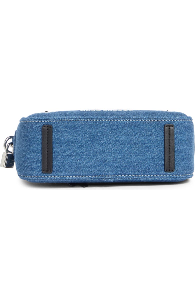 Marc Jacobs Daisy Sequin Denim Shoulder Bag, Alternate, color, Medium Denim