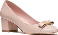 Kate Spade New York bowdie cap toe pump