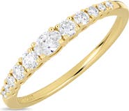 Bony Levy 18K Gold Audrey Diamond Stackable Ring (Online Trunk Show)