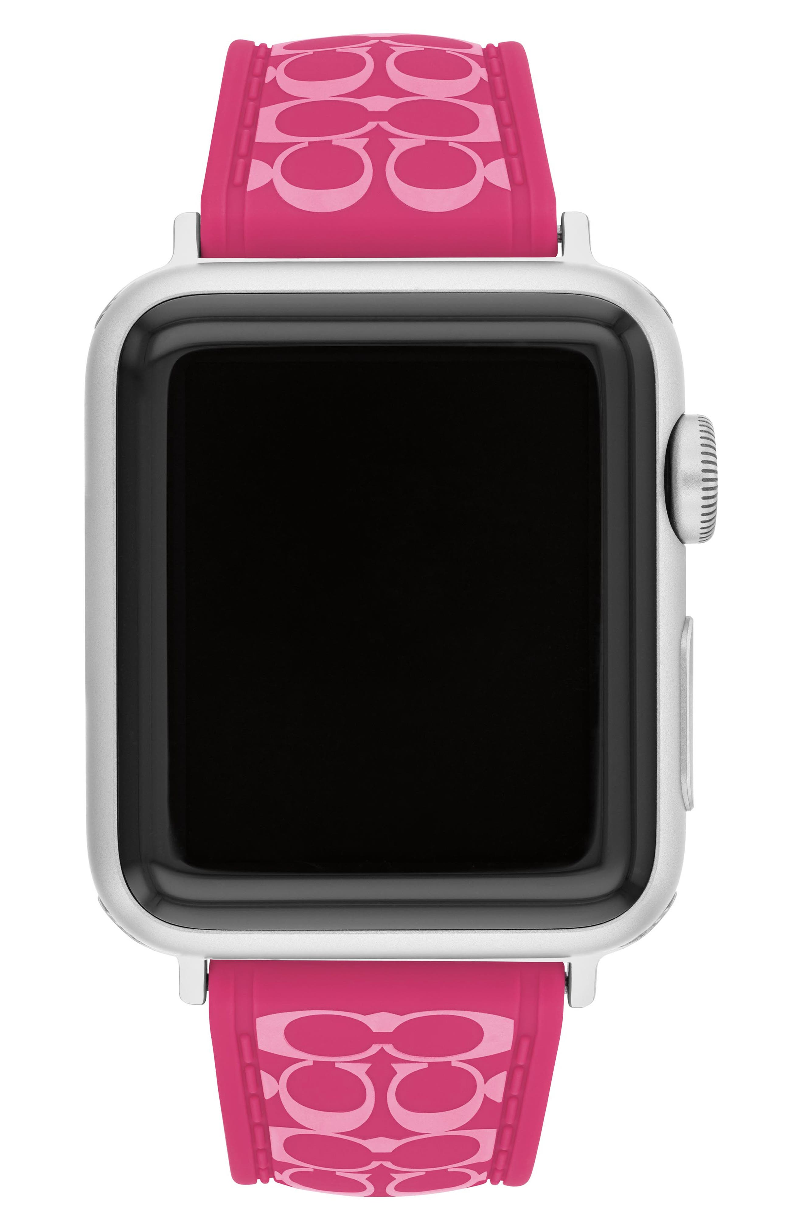COACH Signature C Silicone Apple Watch® Watchband