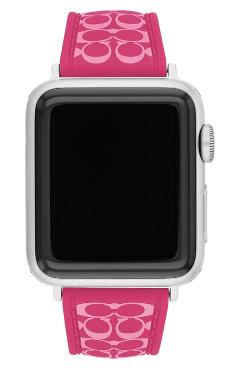 Signature C Silicone Apple Watch® Watchband