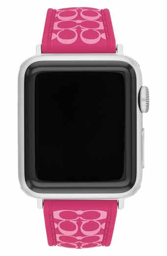 COACH Signature C Silicone Apple Watch® Watchband