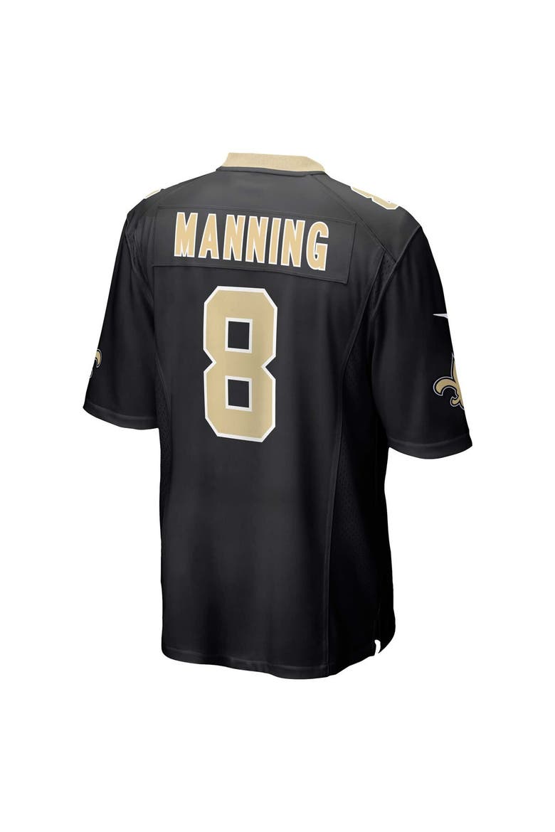 Men's Nike Archie Manning Black New Orleans Saints Retired Player Game Jersey, Alternate, color, Black