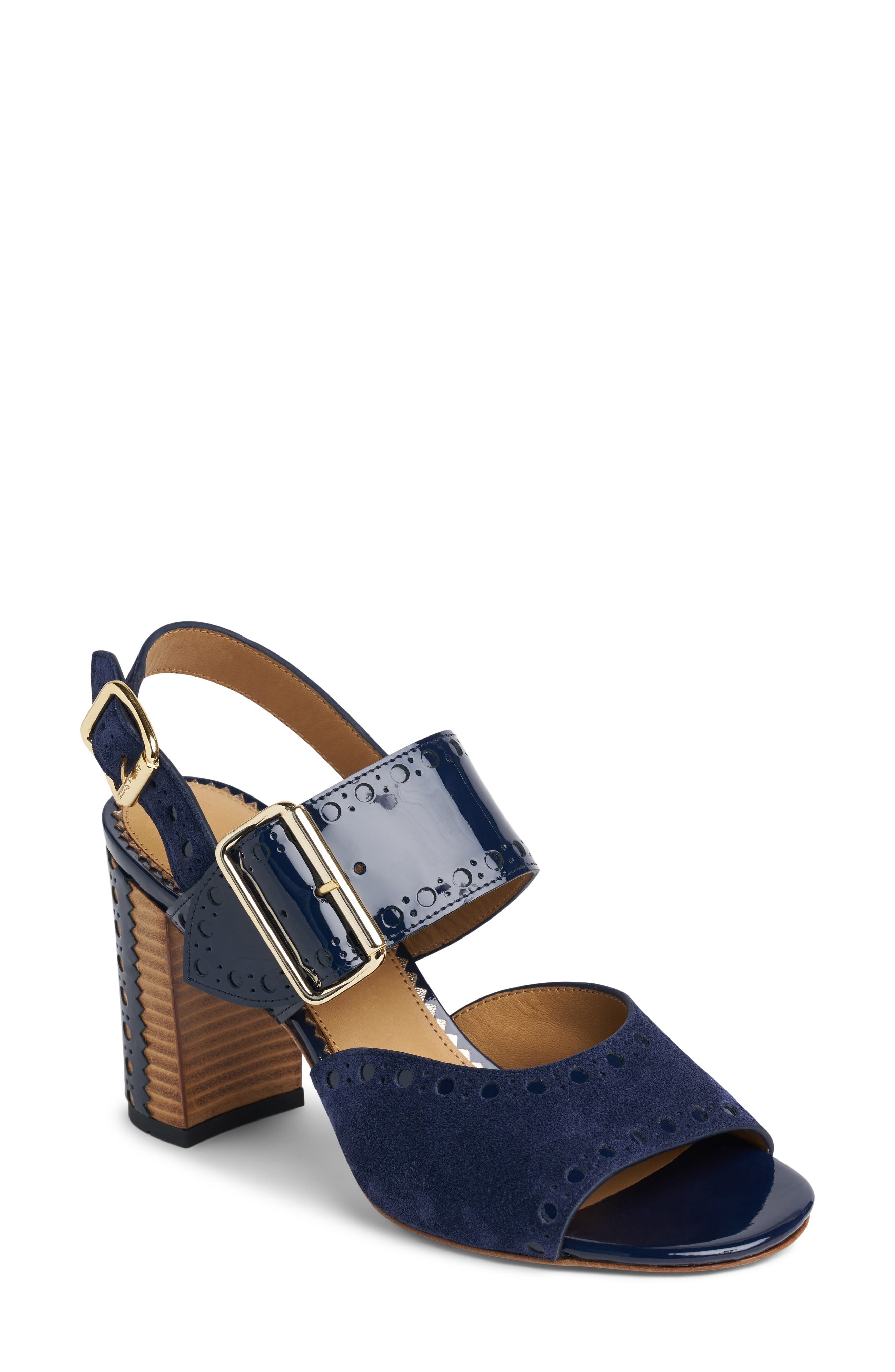 THE OFFICE OF US Ms. Nellie Slingback Sandal, Main, color, Navy