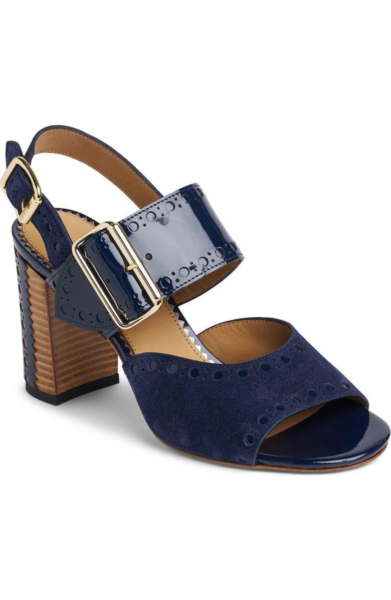 THE OFFICE OF US Ms. Nellie Slingback Sandal, Main, color, Navy