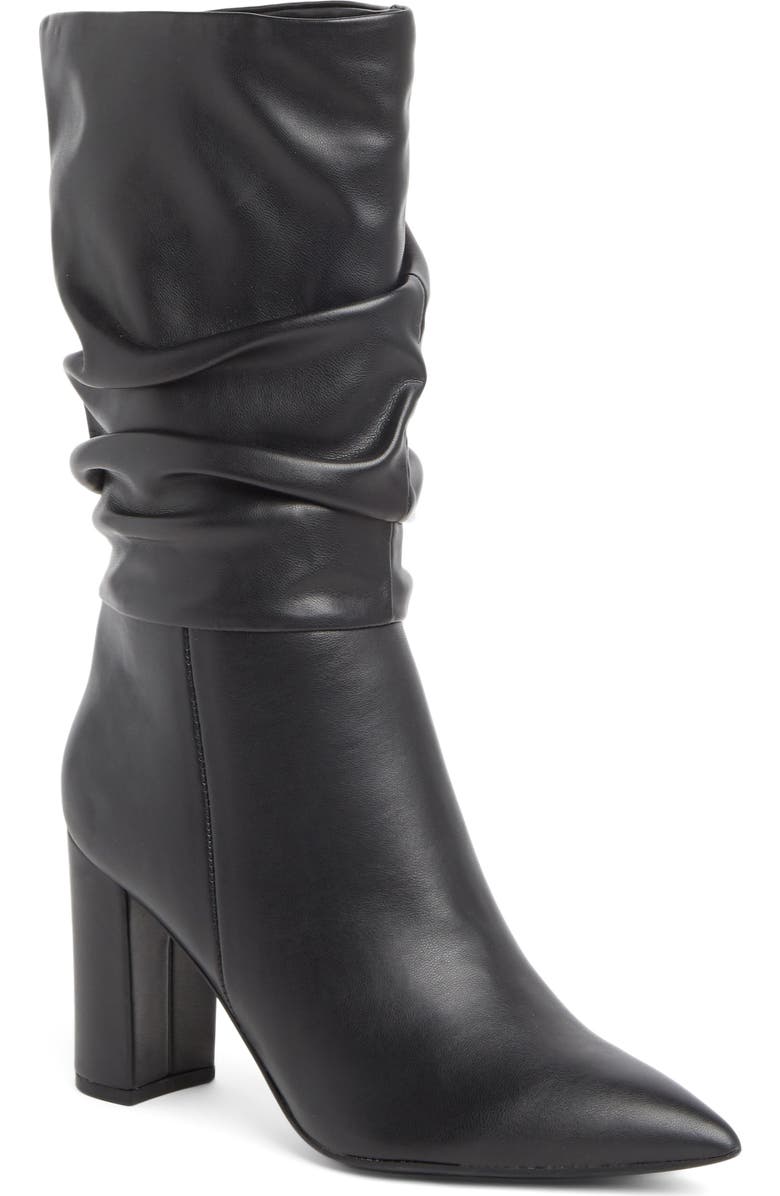 Marc Fisher Galley Slouchy Block Heel Boot, Main, color,