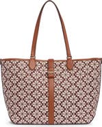 Kate Spade New York large spade floral jacquard tote