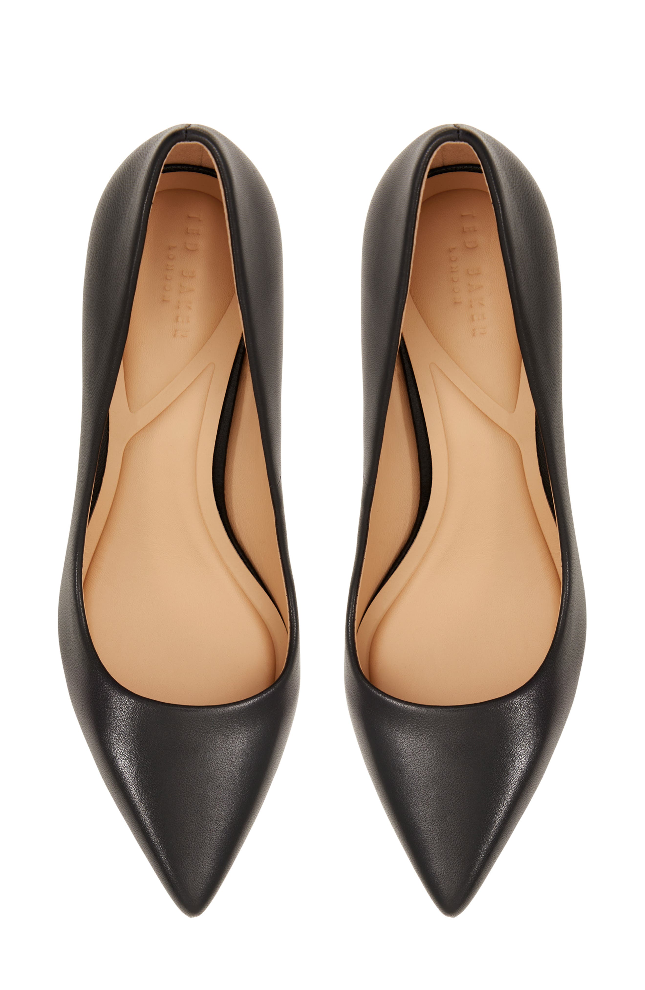 Ted Baker London Pointed Toe Pump, Alternate, color, Black