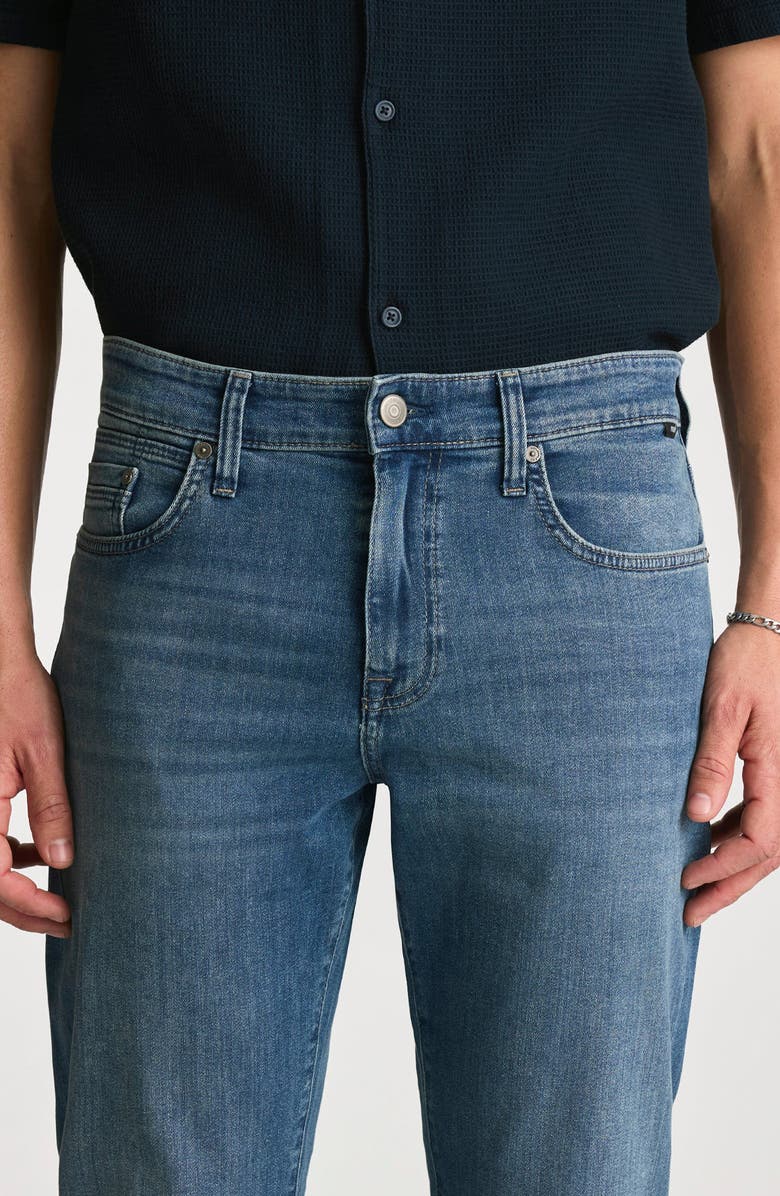 Mavi Jeans Matt Relaxed Straight Leg Jeans, Alternate, color, Mid Indigo Brushed W