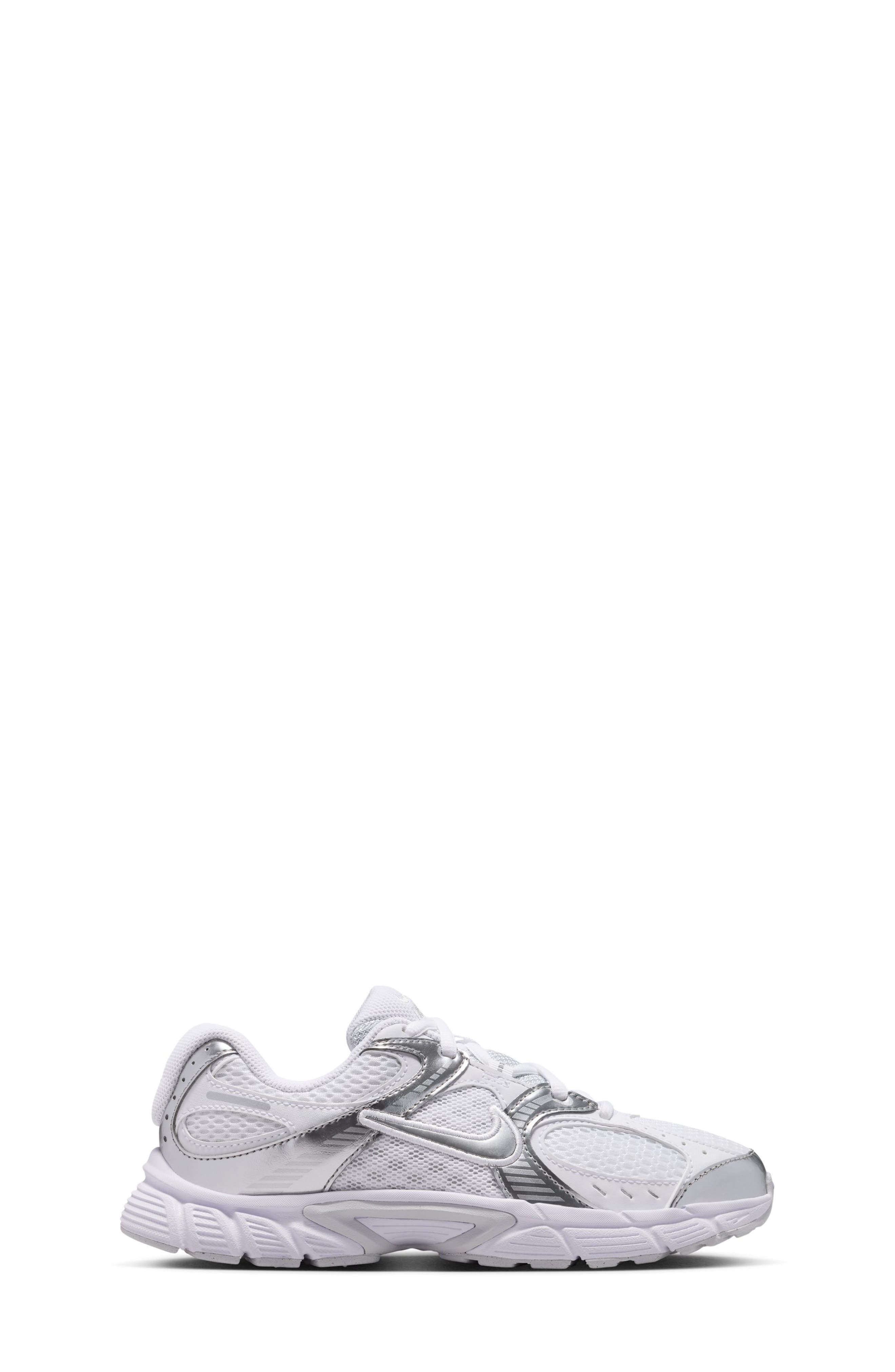 Nike Kids' V5 Runner Sneaker, Alternate, color, White/ Silver/ Platinum