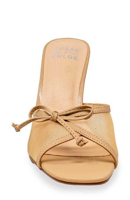 Chase & Chloe Chase And Chloe Baela Mesh Sandal
