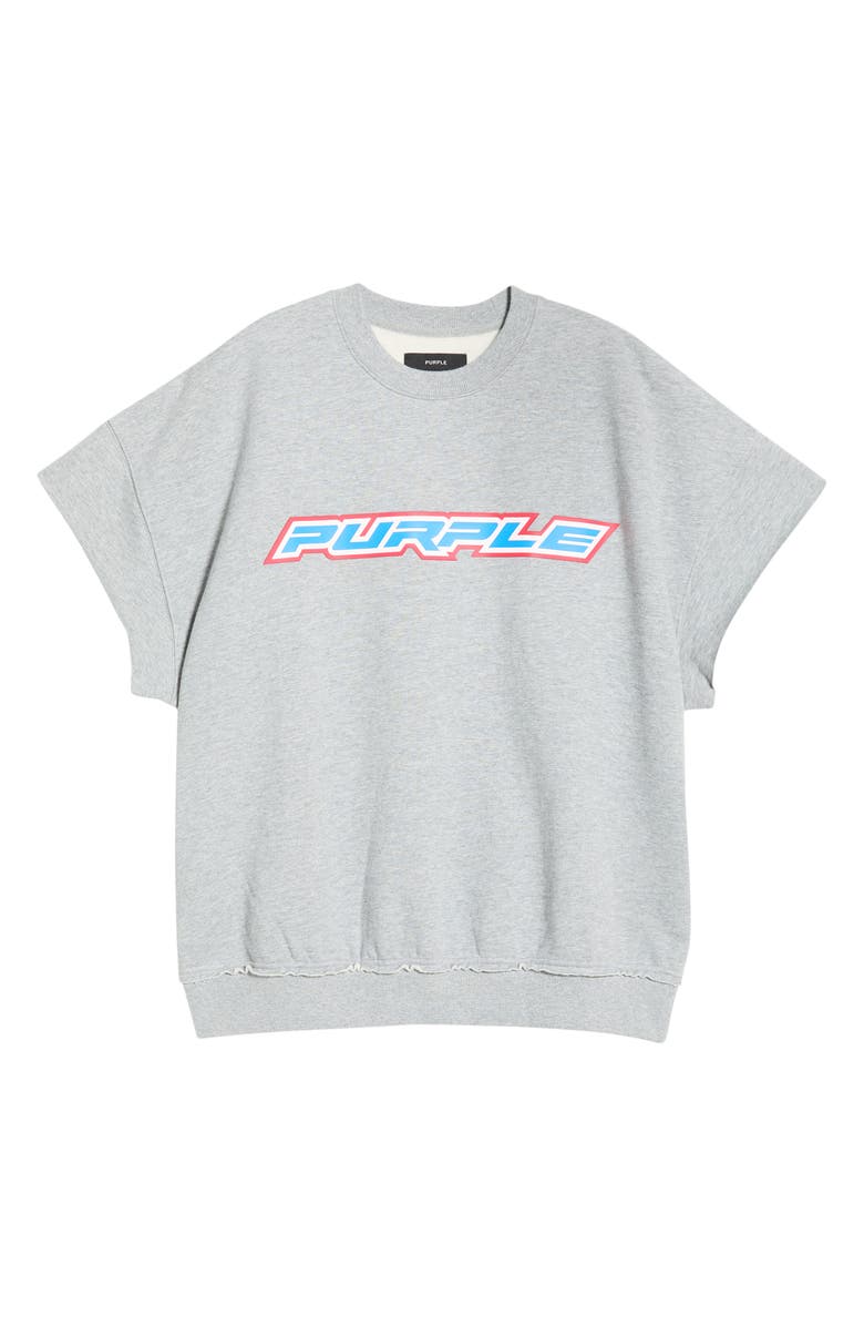 PURPLE BRAND Cotton Muscle T-Shirt, Main, color, Grey