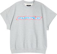 PURPLE BRAND Cotton Muscle T-Shirt