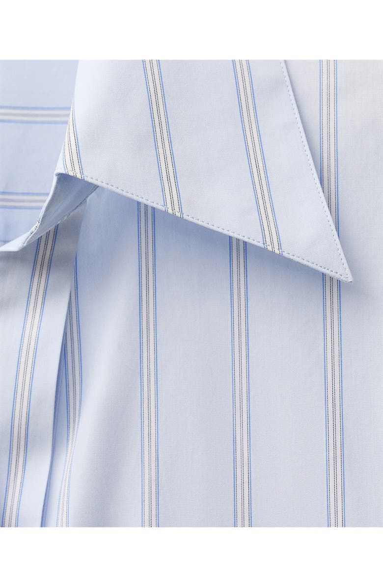 MANGO Regular Fit Stripe Cotton Button-Up Shirt, Alternate, color,